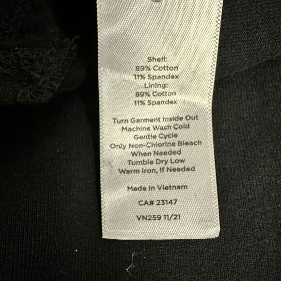 T by Talbots Black Active Skort size Large - Picture 5 of 5